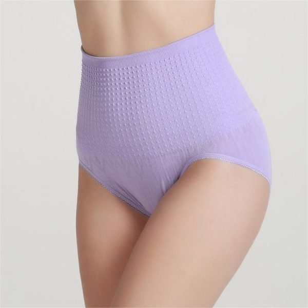 women's tummy control panties violet