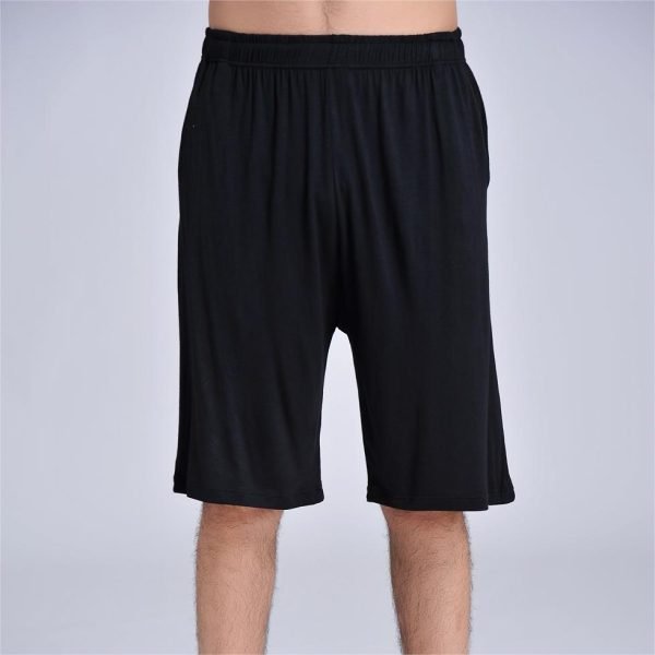 capri lounge pants black