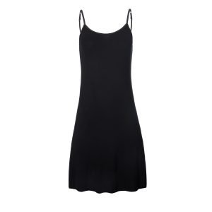 black full slip