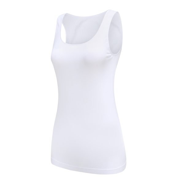 women's tank top in white