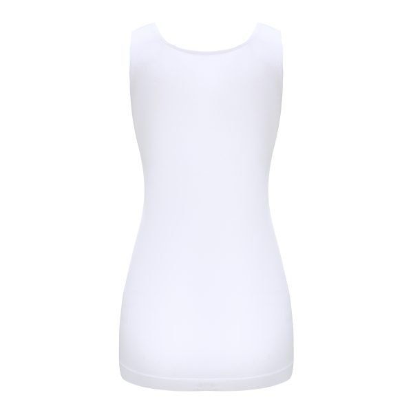 tank top in white back