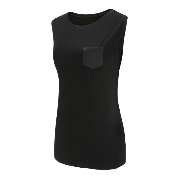 black tank with pocket