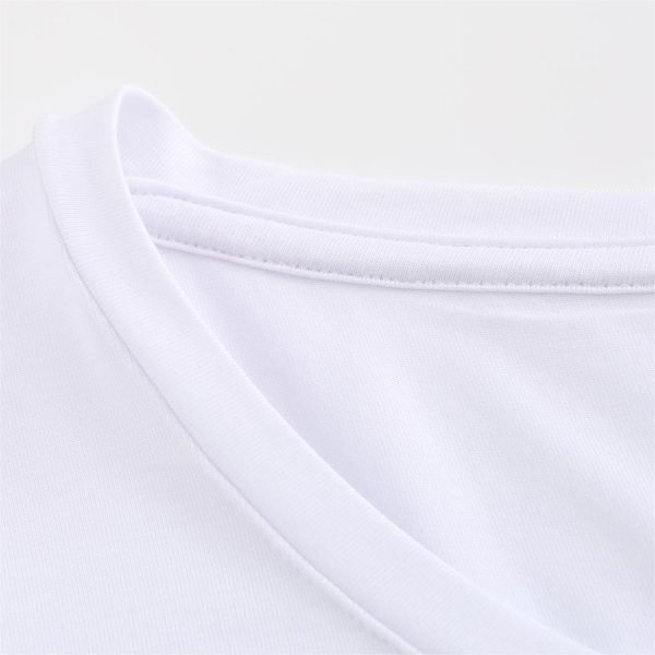 nekc detail of white garment