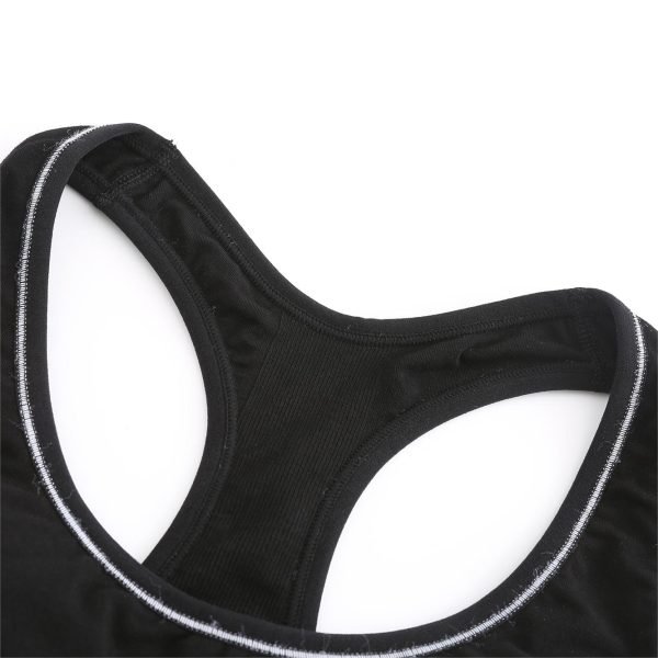 detail of sports bra